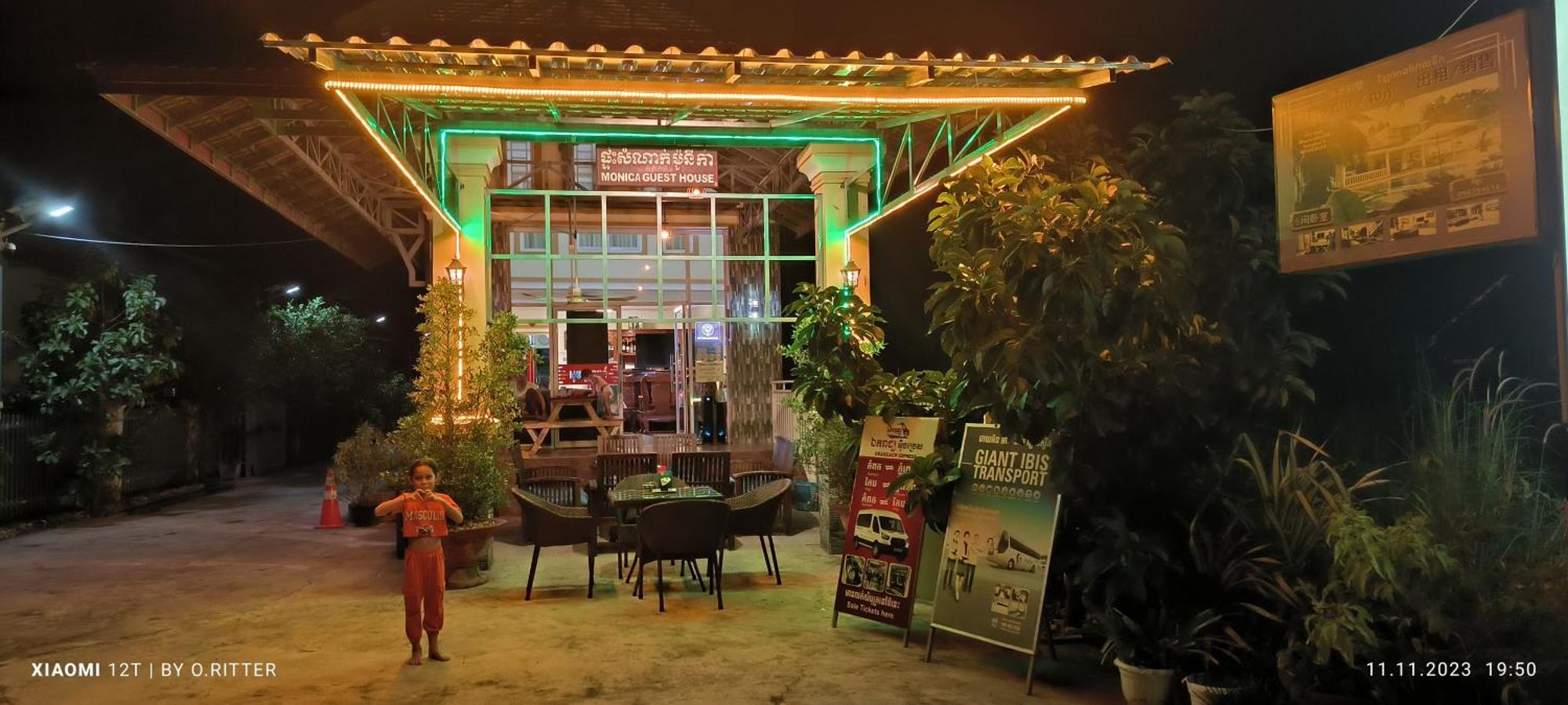 Monica Guesthouse Kampot Exterior photo